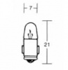 Žárovka jednovláknová 12V / 2W, patice BA7S