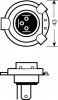 Žárovka HS1 OSRAM ORIGINAL LINE 12 V