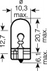 Žárovka W5W OSRAM ORIGINAL LINE 12 V