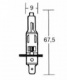 Žárovka jednovláknová halogenová 12V / 55W, patice P14,5S H1