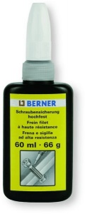 Lepidlo BERNER pro zajišťování šroubových spojů středně pevné 60 ml