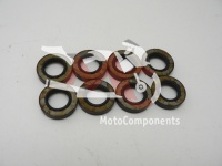 Sada 8 ks těsnění šroubů ventilového víka HONDA VFR 750 F (RC36), rv. 96-97