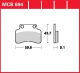 Přední brzdové destičky Keeway 150 Focus, rv. od 06