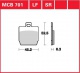 Přední brzdové destičky Yamaha EW 50 Slider (SA09), rv. od 00