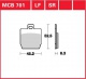 Přední brzdové destičky Yamaha EW 50 Slider (SA09), rv. od 00