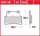 Přední brzdové destičky  Aprilia SL 750 Shiver GT RA, rv. 09-10