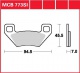 Přední brzdové destičky  Arctic Cat XC 450 i, rv. 11-