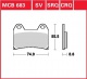 Přední brzdové destičky  BMW F800 800 S ABS, ST ABS E8ST, rv. 06-12
