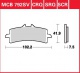 Přední brzdové destičky  Ducati 1100 Hypermotard S/SP B1, rv. 07-12