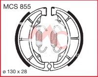 Přední brzdové čelisti  Honda CRF 100, rv. 04-12