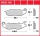 Přední brzdové destičky  Honda ANF 125 Innova JC37, rv. 07-12