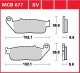 Přední brzdové destičky  Honda CB 500 F PC45, rv. 13-
