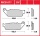 Přední brzdové destičky  Honda CBR 500 R PC44, rv. 13-