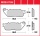 Zadní brzdové destičky Honda VFR 1200 FA ABS SC63, rv. 10-