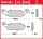 Přední brzdové destičky levé Suzuki VZ 1500 M 1500 Intruder WVCU, rv. 09-10