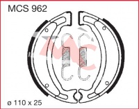 Zadní brzdové čelisti Yamaha HW 125 Xenter SE59, rv. 12-