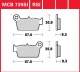 Zadní brzdové destičky Yamaha WR 250 F CG3, rv. 08-14