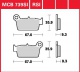 Zadní brzdové destičky Yamaha WR 250 F CG3, rv. 08-14