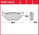 Zadní brzdové destičky Yamaha XP 530 Tmax ABS SJ09, rv. 12-