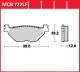 Zadní brzdové destičky Yamaha XP 530 Tmax ABS SJ09, rv. 12-