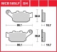 Zadní brzdové destičky Yamaha XJ6 600 F Diversion RJ19, rv. 09-12