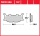 Přední brzdové destičky  Yamaha XJ6 600 FA Diversion ABS RJ19, rv. 09-12