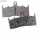 Přední brzdové destičky HONDA CB 1300 A5/A6/A7/A8/A9 (Superfour ABS), rv. 05-09