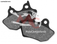Přední brzdové destičky PIAGGIO  Super Hexagon GTX 125/180 (11” kola) (Grimeca calipers), rv. 00