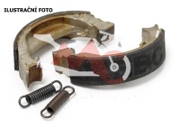 Zadní brzdové čelisti KYMCO  Zing 125/150 Custom Style (RF25/30), rv. 97-13
