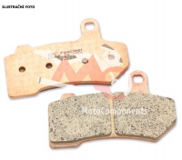 Zadní brzdové destičky APRILIA RSV 1000 R Racing/Factory (Radial caliper), rv. 04-08