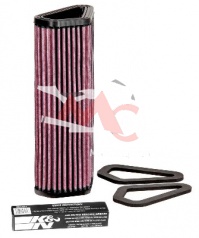 KN vzduchový filtr DUCATI Diavel (Carbon / Dark / Strada / AMG / Cromo), rv. 11-15
