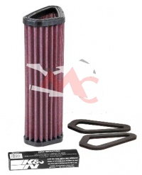 Přímý vzduchový filtr KN DUCATI Diavel (Carbon / Dark / Strada / AMG / Cromo), rv. 11-15