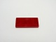 Odrazka, červená, samolepicí, 69 mm x 31,5 mm 