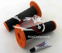 Gripy TORC1 RACING ENDURO/MX, černo-oranžové