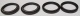 Simerinky přední vidlice s prachovkami HONDA CRF 450 R, rv. 09-10