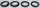Simerinky přední vidlice s prachovkami HONDA CR 500 R, rv. 96-01