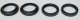 Simerinky přední vidlice s prachovkami SUZUKI GSX 1100 G (M,N,R), rv. 91-94