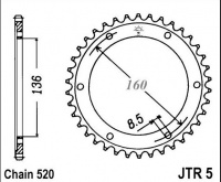 Rozeta BMW F 650 GS, rv. 99-07