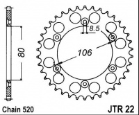 Rozeta APRILIA 125 RX/R, rv. 90-93