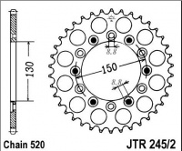 Rozeta HONDA VT 250 J,K (Japonsko)