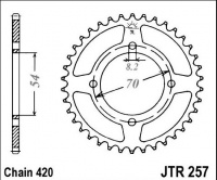 Rozeta HONDA C 70 Z2,ZZ,C, rv. 80-82