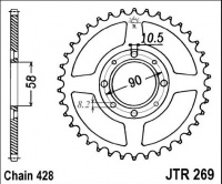 Rozeta HONDA CD 200 TB Benly, rv. 80-85