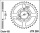 Rozeta HONDA CT 125 D,E,F,G,H,K, rv. 83-89