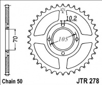 Rozeta HONDA CB 360 F, rv. 73-74