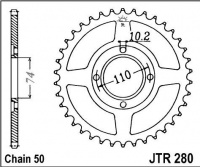 Rozeta HONDA CB 500 T, rv. 75-77