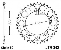 Rozeta HONDA CB 900 F Hornet, rv. 02-06