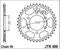 Rozeta KAWASAKI ZRX 1200 R (A1P-A3P), rv. 01-06