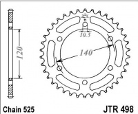 Rozeta KAWASAKI ZR-7S (ZR750S H1-H3), rv. 01-04