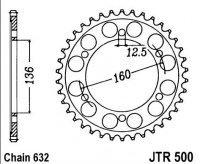 Rozeta KAWASAKI GPZ 1000RX (ZX1000A1-A3), rv. 86-89