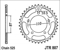 Rozeta SUZUKI SV 650 A/SA (ABS), rv. 07-10